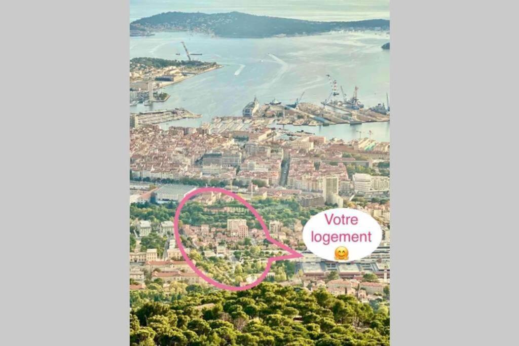 Balcon du Faron- Proche Gare & Centre ville - Clim Tolone Esterno foto